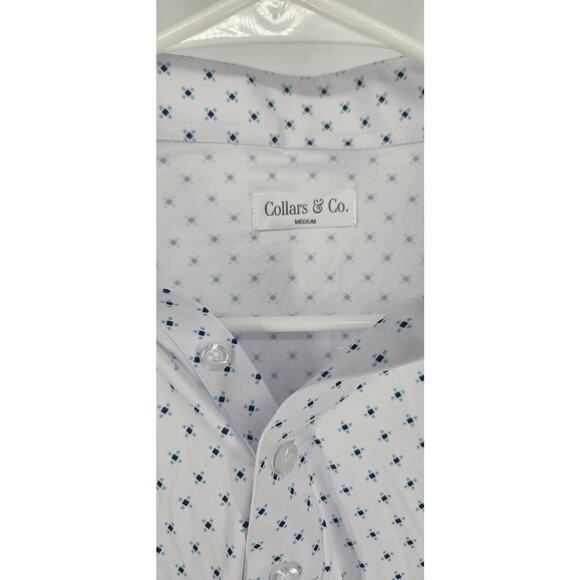 Collars and Co Dress Collar Polo Size Medium Retail $82 - Picture 4 of 6